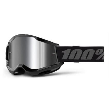 Maschera 100% Strata 2 Lente a specchio black