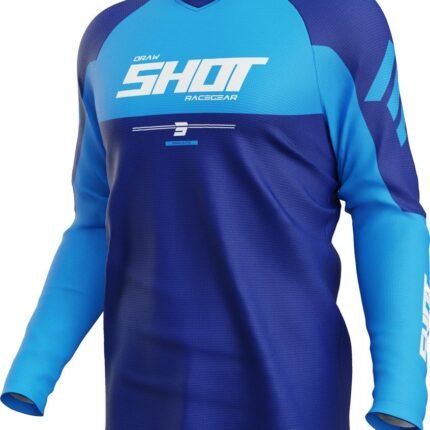 Maglia Motocross Enduro Shot Draw Private Blue
