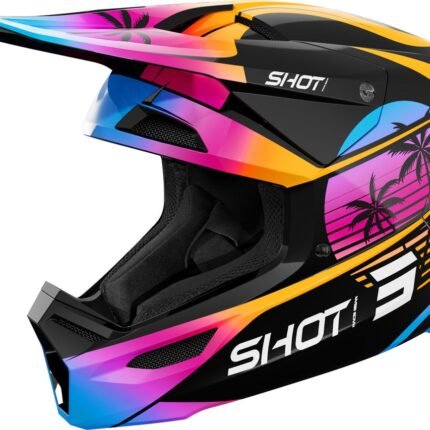 Casco Bimbo Moto Cross Enduro Shot Racing Gloss