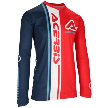 Completo Moto Cross Enduro Acerbis MX Track Connection Rosso/BLU