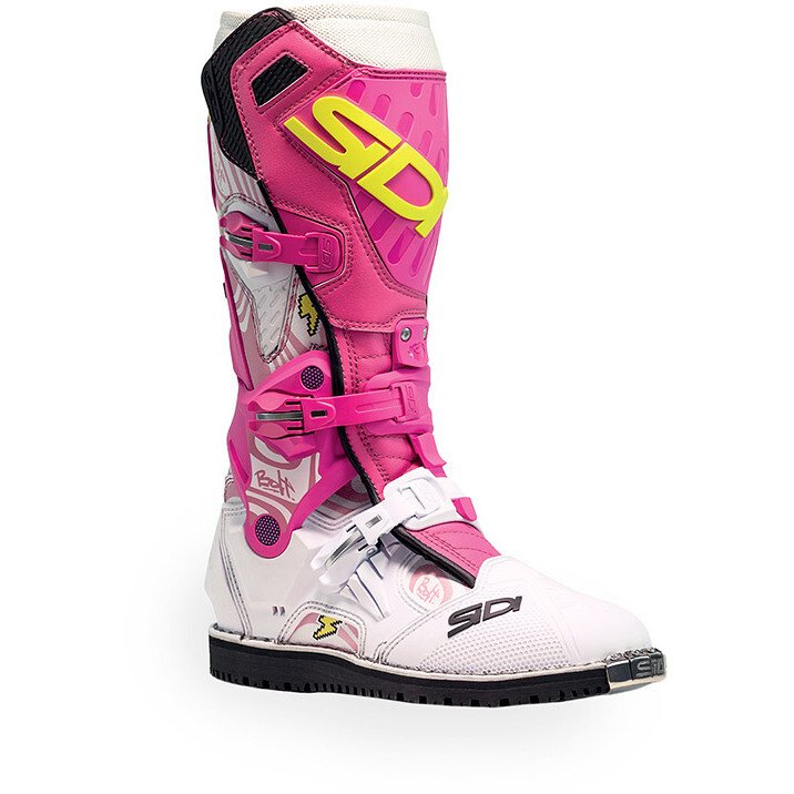 Stivali Moto Cross Enduro SIDI CROSSAIR HD White Pink